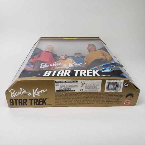 Vintage Star Trek Barbie & Ken doll 30th Anniversary Gift Set 1996 NIB Unopened - Picture 4 of 6